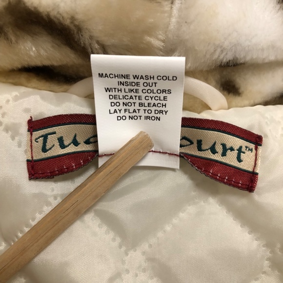 NWOT - Super Soft Blonde Leopard Print Coat - Picture 13 of 16